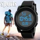 thumbnail image 2 of Reloj deportivo multifunción para Hombre, cronógrafo Digital con pantalla Led, resistente al agua, electrónico, con calendario, 2 of 5