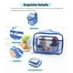 thumbnail image 5 of Bolsa de Almacenamiento Portátil Transparente Wwl240731008 | Organizador Ligero de Tela Plástica con Asa Reforzada | Caja Plegable Transpirable E Inodora para Ropa, Cosméticos y Artículos de Tocador, 5 of 6