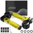 thumbnail image 1 of Estriberas traseras plegables para motocicleta JXPANG M8, doradas, universales, 1 of 7