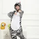 thumbnail image 5 of Pijamas de dibujos animados de cebra para hombres y mujeres, Disfraces de Halloween, Kigurumi, monos de felpa, Mono, 5 of 5