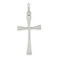 thumbnail image 4 of 925 Sterling Silver Cross Charm Pendant, 4 of 5