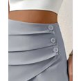 thumbnail image 5 of Jxximdong Skorts for Women Womens Relaxed Fit High Waist Casual Sports Outdoor Summer Shorts Gray XL Culottes, 5 of 7