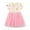 Pink1, variant on yillto 2-8 Years Girl's Cotton Dress Summer Cute Short Sleeve Crew Neck Casual Skater Sundresses