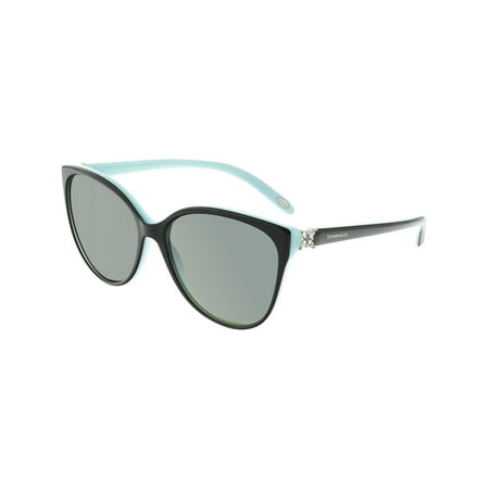 Tiffany And Co. Women's Polarized TF4089B-8055T3-58 Blue Butterfly Sunglasses