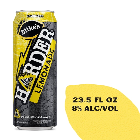 Mike's Harder Lemonade Original, 23.5 fl oz Can, 8% ABV