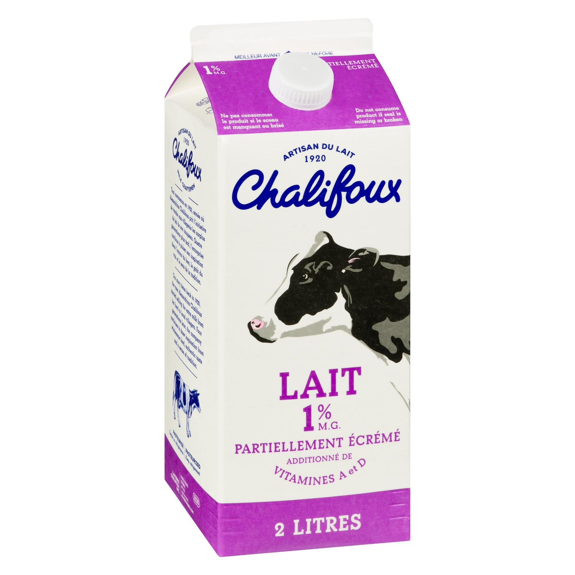 Maison Riviera 1% M.F. Milk Jug 2L