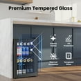 thumbnail image 4 of Yeego Beverage Cooler, 170 Cans Min Fridge with Glass Door for Home/Dorm/Office, 2 Pack, 4 of 10