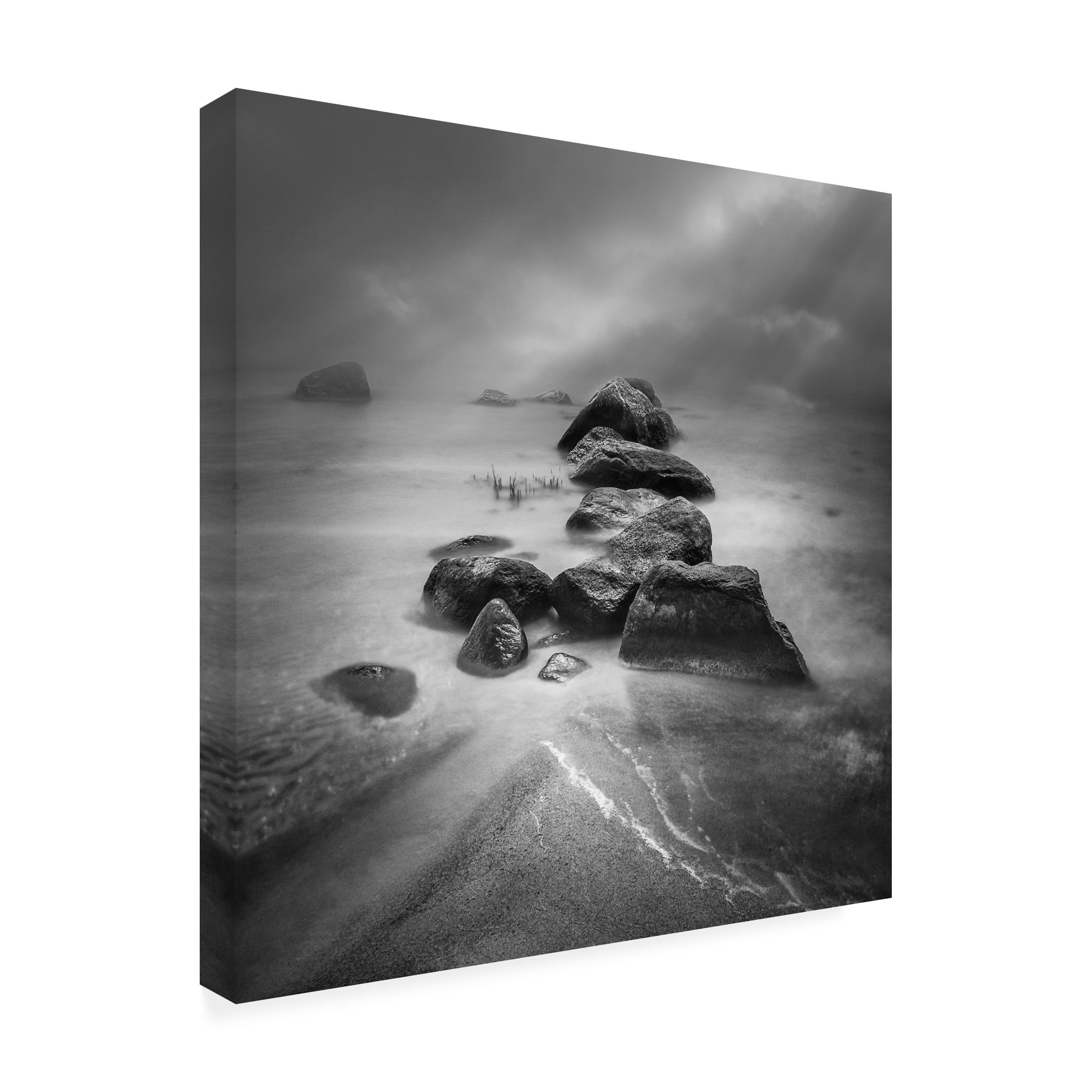 Joanna Maciszka 'Mysterious stones ...' Canvas Art