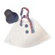 thumbnail image 1 of Conjunto de Conjunto de Decoración decorativa Sombrero de decoración al aire libre Falda de la estatua del patio del patio para el jardín, 1 of 8