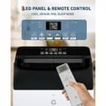 thumbnail image 3 of 14,000 BTU Portable Air Conditioner,3-in-1 Cooling,Dehumidifier&Fan,Auto-Evaporation,LED Display,Remote, 3 of 6