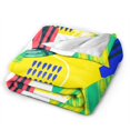 thumbnail image 2 of Throw Blanket Graffiti Abstract Texture For Couch-Ultra-Soft Micro Fleece Sofa Bed Camping Travel Blanket For Kid Baby Boys Girls Adults 50"X40", 2 of 8