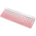 thumbnail image 1 of Keyboard Cover Skin Compatible with Logitech K585 Keyboard, Logitech K585 Slim Wireless Keyboard Protective Skin Cover Accessories - Gradual Pink, 1 of 5