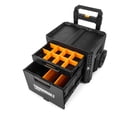 thumbnail image 2 of ToughBuilt StackTech 2-Drawer Rolling Locking Box, Portable Tool Storage & Organizer, 2 of 12