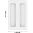 thumbnail image 2 of HUGFEGWE Toaster Cover Lids, 2PCS Silicone 2 Slice Bread Machine Covers, Bread Toaster Topper Lids for Kitchen Toaster Sandwich Bread Machine U2537-30936, 2 of 7