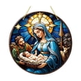 thumbnail image 2 of Xihbxyly Ofertas Diarias Juego de 5 Adornos para El Belén, Adornos para El Árbol de Navidad, Adornos Colgantes para El Nacimiento, Regalos Religiosos Sagrados, Regalos para El Belén, 2 of 6
