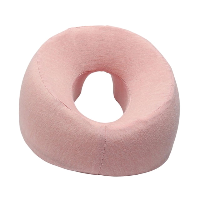 Esquirla Oreiller Face vers le Bas pour Table de Massage Coussin Facial Respirant pour Maison Avion Rose