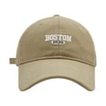 thumbnail image 1 of WEIYLL Men Baseball Caps Retro Wide Letter Embroidered Shade Personality Fashionduck Visors Hat, 1 of 2