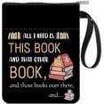 thumbnail image 1 of Fundas protectoras para libros de tela lavables con cremallera y bolsillo adicional., 1 of 6