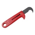 thumbnail image 5 of Unpacking Blade Portable Express Parcel Push Blade Keychain Hook Blade Survival Clip Cutter Tool Box Opener Red Smile Home, 5 of 9