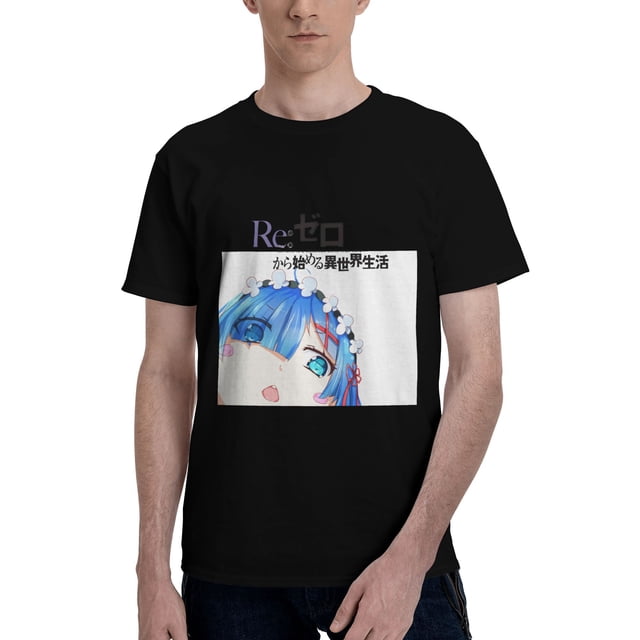 Camiseta de Manga Corta para Hombres Re:Zero