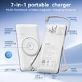 thumbnail image 3 of Cargador portátil LUCKYFELLOW de 10000 mAh con carga inalámbrica magnética, 3 of 9
