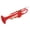 Red, variant on Bb Standard Trumpet Band Horn Professional Trumpet Musical Instruments with Case