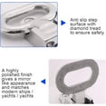 thumbnail image 3 of Escalón de mástil plegable de acero inoxidable, para barco marino, yate, coche, RV, escalón de popa, superficie de escalón plegable para mayor seguridad., 3 of 5