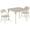 beige, variant on Toddler Folding Table & Chair Set – 3-Piece Kids Activity Table with Cushioned Seats, Waterproof PU Surface, Metal Frame, Foldable & Space-Saving for Home, Playroom, or Daycare