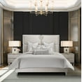 thumbnail image 2 of Michael Amini Casey 10-piece Fabric King Comforter Set in Silver/Platinum, 2 of 11