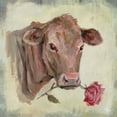 thumbnail image 2 of Parvez Taj Romantic Cow Canvas Wall Art, 2 of 7
