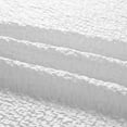 thumbnail image 6 of Dainty Home Tranquility White Embossed Seersucker Polyester Shower Curtain, 70 x 72, 6 of 7