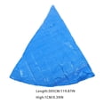 thumbnail image 2 of SHISUYAN 10-foot Diameter Round Pool Cover for Frame Pools Inflatable Swimming Pool, 2 of 8