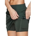 thumbnail image 2 of RBX Active Women's Athletic Zipper Pocket Woven Skort With Inner Bike Short, 2 of 5