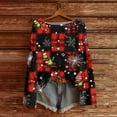 thumbnail image 2 of Dressy Christmas Tops for Ladies Loose Soft Long Sleeve Tops Watermelon Red XL, 2 of 4