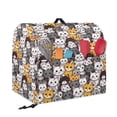 thumbnail image 5 of TSOVTHRID Cartoon Cat Pattern Stand Mixer Cover with Storage Pockets Stain Resistant Kitchen Appliance Dust Cover Compatible with 4.5-5 Quart Stand Mixer Cover for Kitchen Aid Mixer,S, 5 of 7