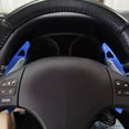 thumbnail image 5 of JDM Sports Blue Aluminum Paddle Shifter Extension Kit For Lexus 2006-2013 2nd Gen IS250 IS350 is-F, 5 of 8