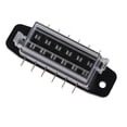 thumbnail image 3 of Fusibles Bloques Titur DC 12v-32v Circuito de Lámina de 6 Vías para Coche Yotijar Caja de fusibles, 3 of 6