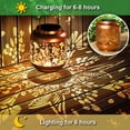 thumbnail image 3 of Farol solar para exteriores HEGUD, impermeable, decoración de colibrí, 3 of 6