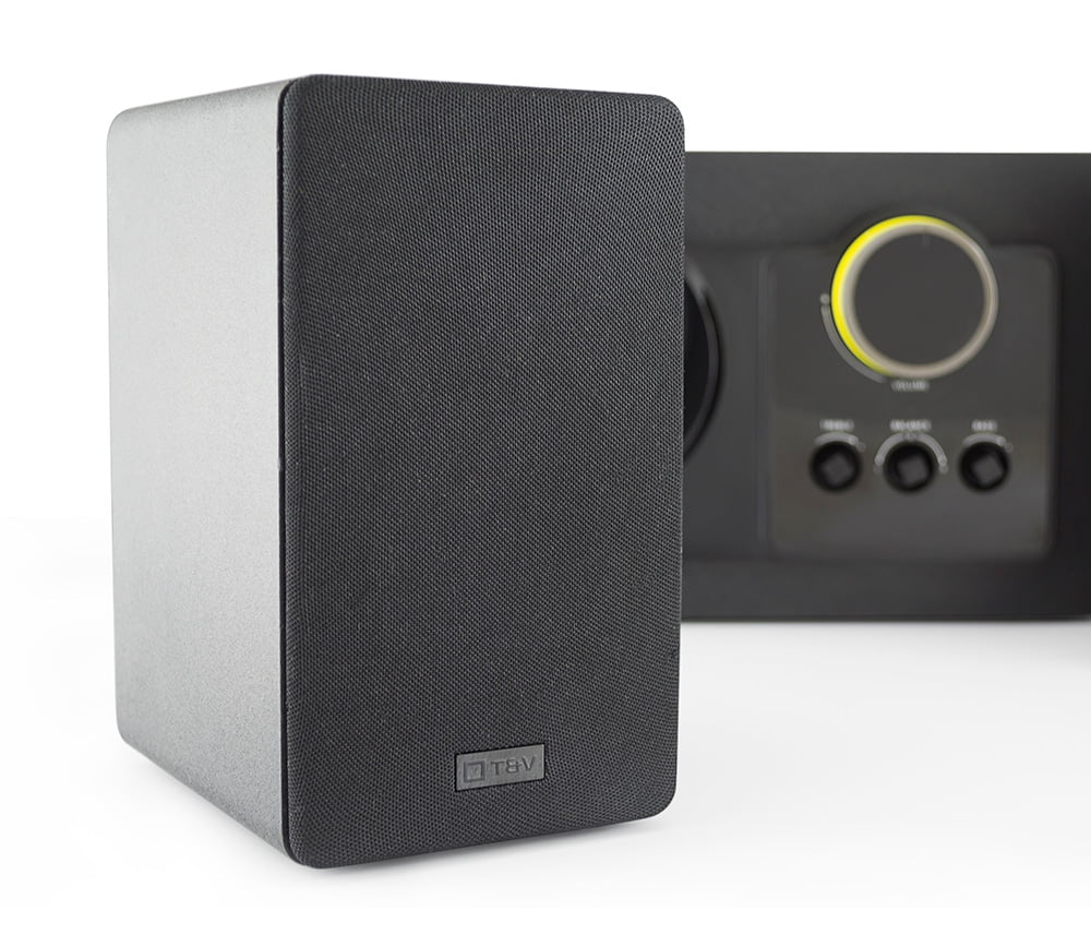 Thonet and Vander Grub Bluetooth Gaming Speakers, 2.1 System, 240 Watts  Designed in a 50s Retro look