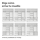 thumbnail image 5 of Ropero Closet Madesa Venus 6 Puertas 4 Cajones 180cm BB 03, 5 of 10