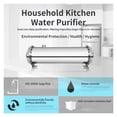 thumbnail image 3 of 3000L Water Filter System 304 Stainless Steel PVDF Ultrafiltration Purifier, Commercial Home Kitchen Drink Straight UF Filters, 3 of 6