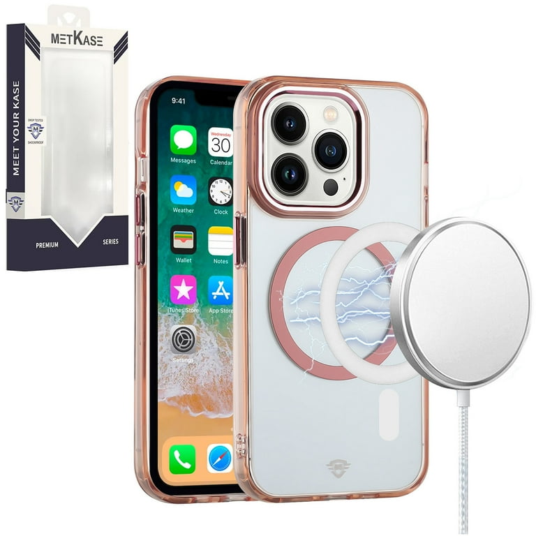 Designed for Apple iPhone 13 Pro Max Transparent Hybrid Circle