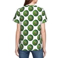 thumbnail image 7 of Wukai Happy Watermelon Youth Unisex Short Sleeve T-Shirt for Boys, Girls, Teens, and Kids-Medium, 7 of 7