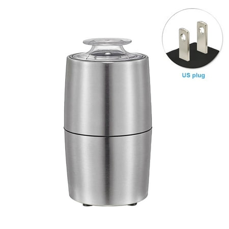 

Electric Coffee Grinder Bean Herb Mocha Home Grain One Touch Stainless Steel