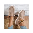 thumbnail image 2 of UKAP Mocasines de mujer Zapatos sin cordones Zapatos de lona con estampado de leopardo Zapatillas de deporte informales, 2 of 8