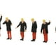 thumbnail image 5 of 6 piezas de maquetas a escala 1/50 S de personas pequeñas, edificios, carreteras y escenarios. Negro, 5 of 7