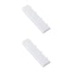 thumbnail image 4 of Cateissary Colgador de almacenamiento de plástico, portátil, extraíble, autoadhesivo, organizador de cepillos de cocina, herramienta de cocina, perchero Blanco 2piezas Cateissary CBP485831, 4 of 6