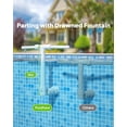 thumbnail image 3 of Fuente para Piscina POOLHOUR 2025 con Altura Mejorada para Piscina, 3 of 8