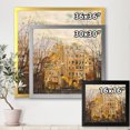 thumbnail image 4 of Designart 'Russian City Yard Landscape' Traditional Framed Art Print, 4 of 4