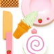 thumbnail image 5 of KAKOWELY Modelo de cono de helado, cono de helado falso, accesorio decorativo para exhibición de alimentos, juguete de helado artificial, 5 of 5